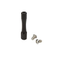 Allstar Performance ALL99323 Scoop Tray Mount Spacer with 5/16-18 Thread, 3-1/2 Inch Length, Aluminum, Black Anodized Finish