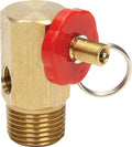 Allstar Performance ALL99342 Compressed Air Tank Valve with 1/2 Inch NPT Male Outlet and Manual Release