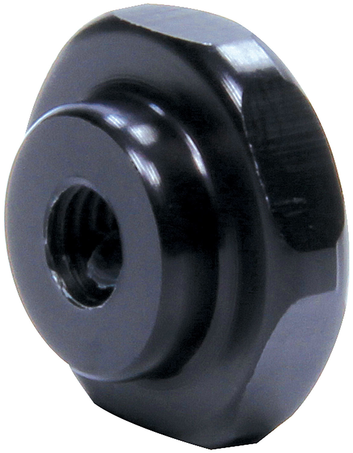 Allstar Performance ALL99384 Throttle Linkage Hex Nut 1/4-28 Aluminum Black Anodized