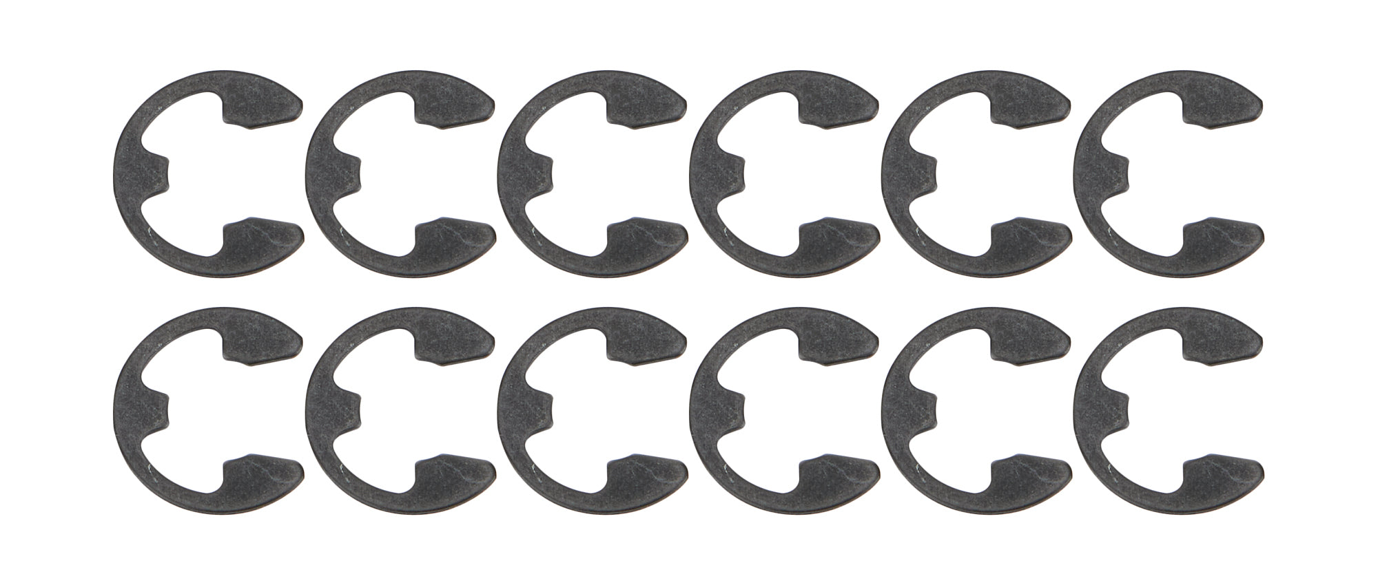 Allstar Performance ALL99420 E-Clip Retainer Set for Wheel Cover Kits, Steel, Black Oxide, Pack of 12