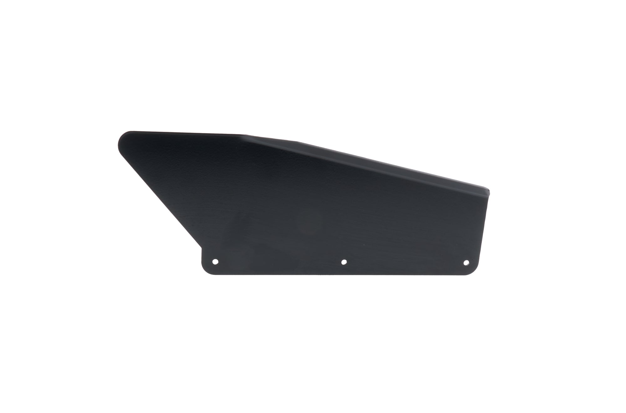 Allstar Performance ALL99451 Spoiler Side Panel for Dirt Late Model and Modified Vehicles, Passenger Side, 13 x 5 Inches, Aluminum with Black Powder Coat Finish