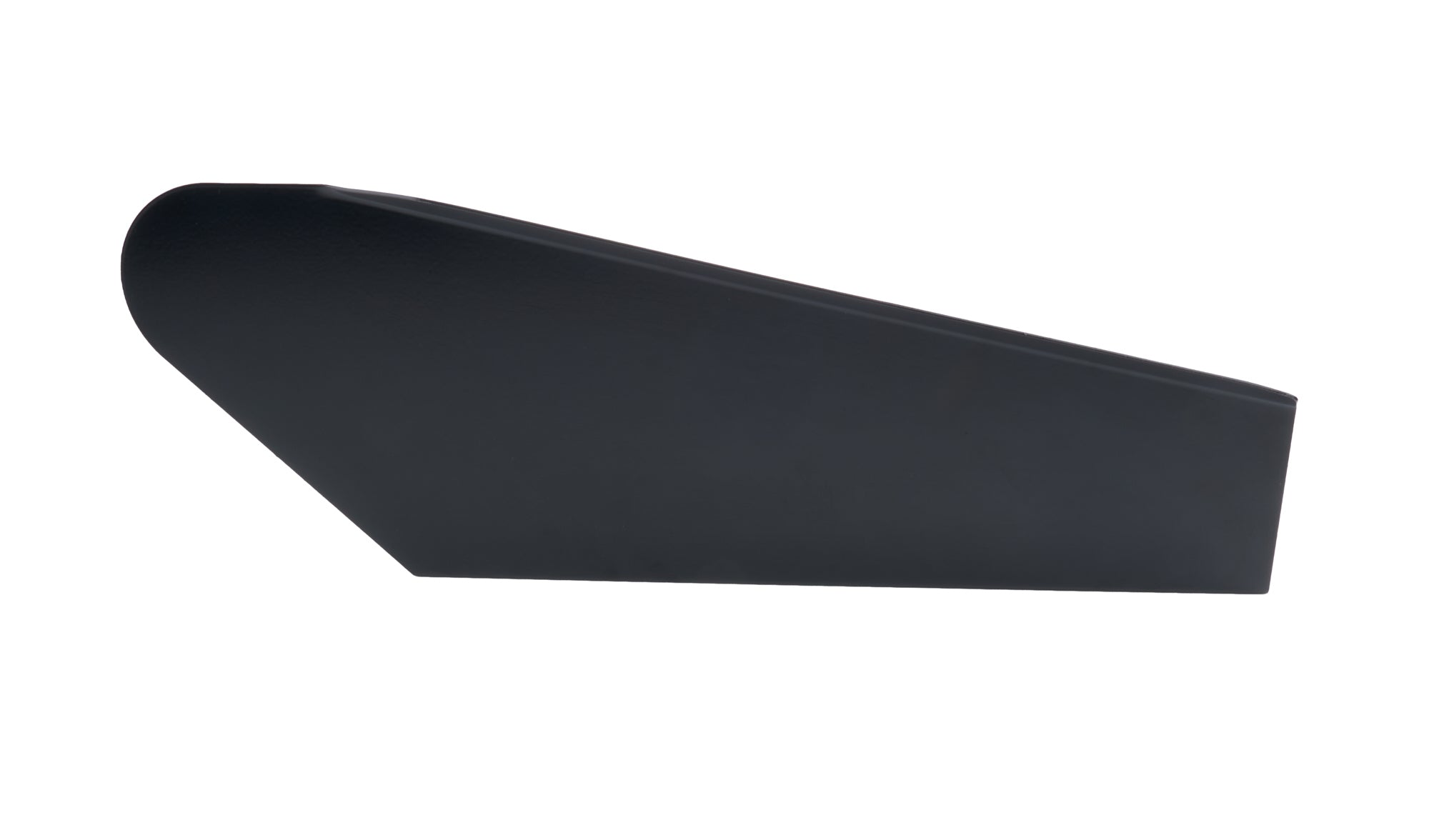 Allstar Performance ALL99453 Spoiler Side Panel for Dirt Late Model and Modified Vehicles, Driver Side, 23 Inch by 8 Inch, Aluminum with Black Powder Coat Finish