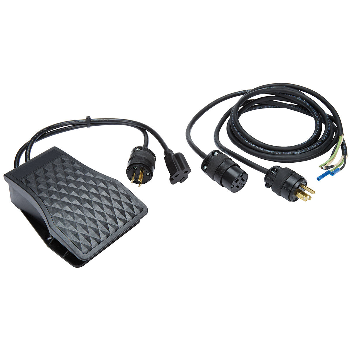 Allstar Performance ALL99490 Foot Pedal Kit for ALL10565 and ALL10566 Electric Tire Prep Stands, 110V, Black Plastic