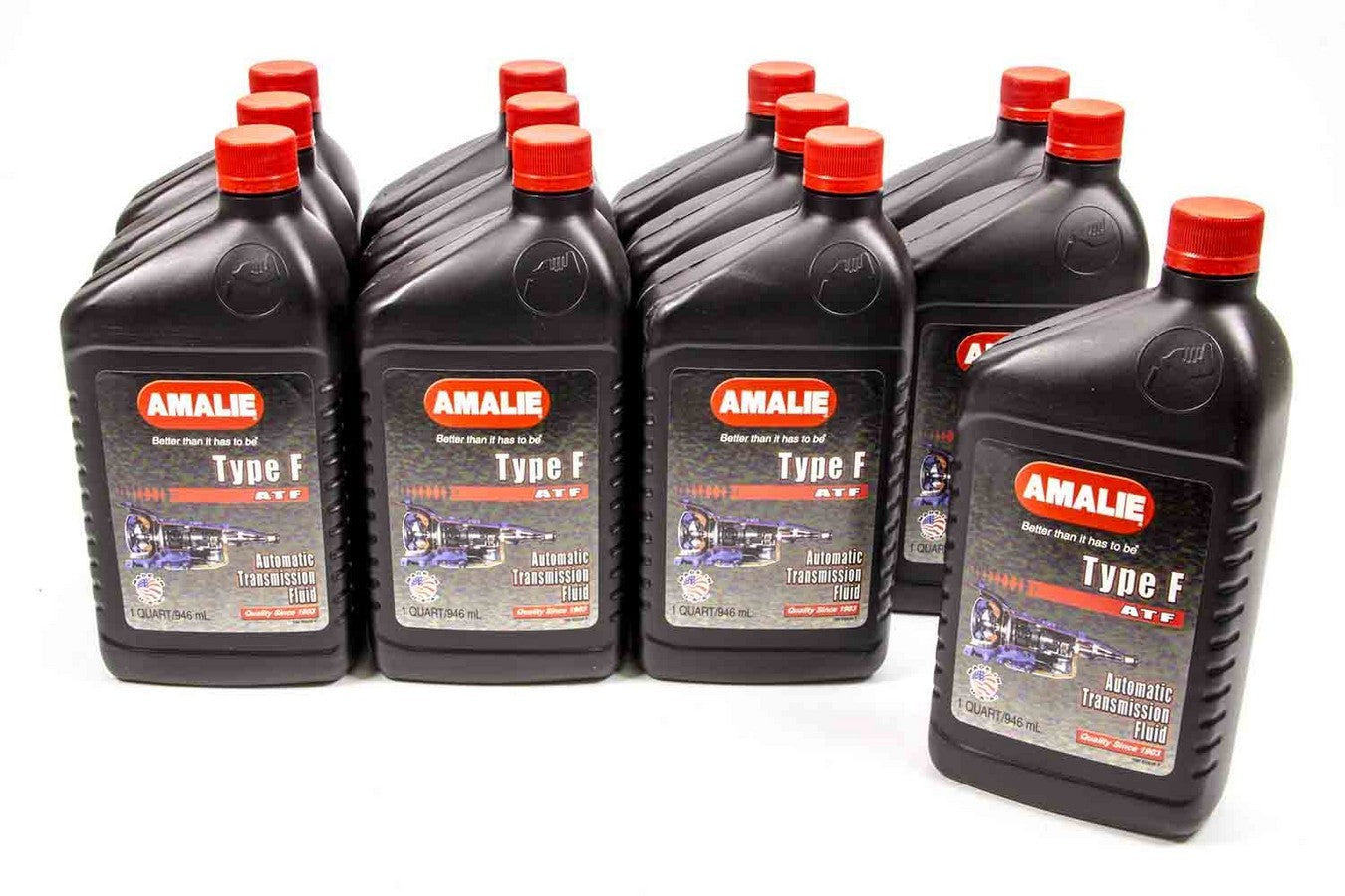 Amalie Ford Type F Automatic Transmission Fluid Case of 12 Quarts