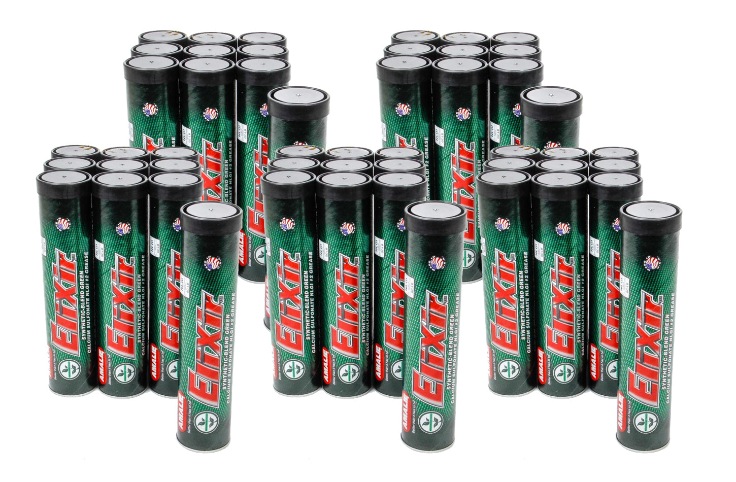 Amalie 160-68342-94 Elixir HP Semi-Synthetic Grease 15 oz Cartridge (Set of 50)