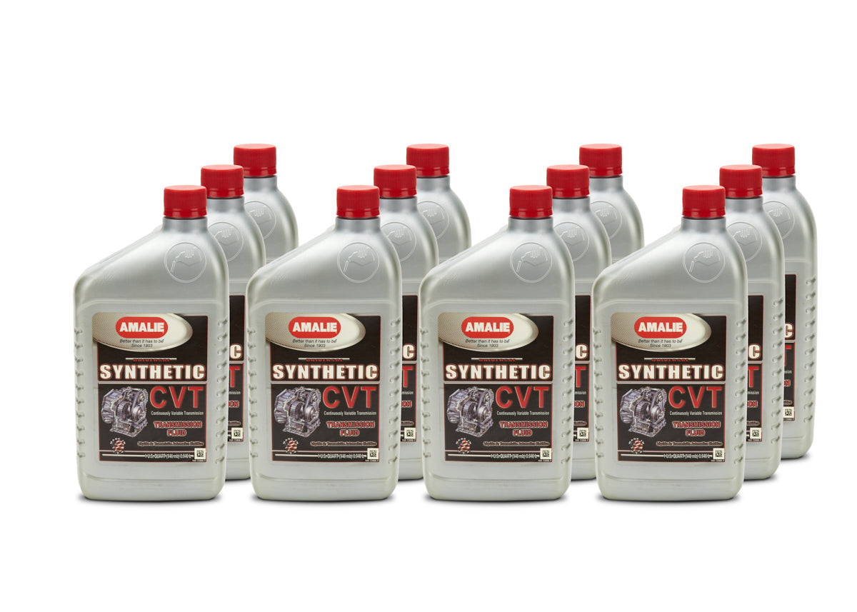 Amalie 160-72886-56 Synthetic CVT Transmission Fluid 1 Quart Bottles (Set of 12)