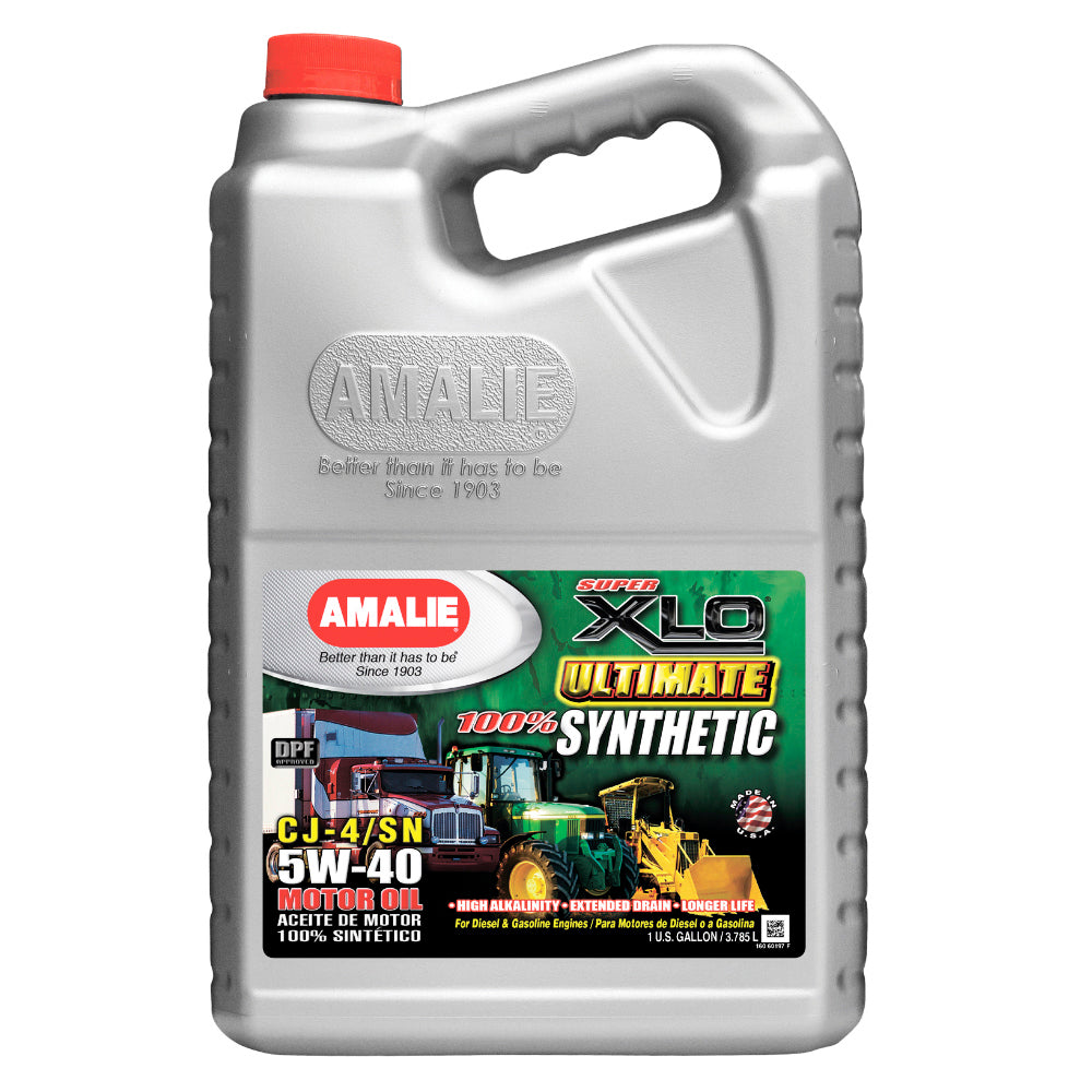 Amalie AMA60197-36 XLO Ultimate Full Synthetic 5W40 Motor Oil, 1 Gallon Jug