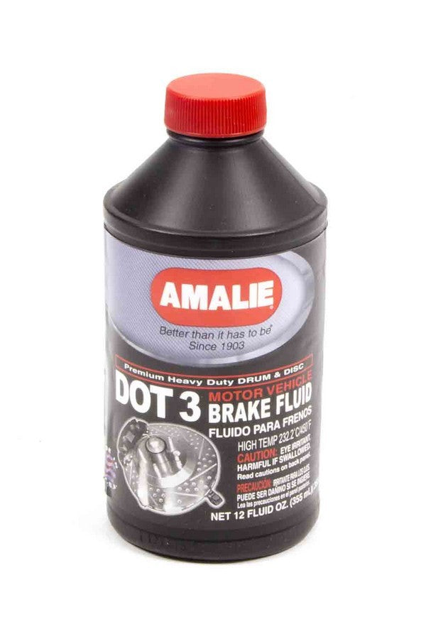 Amalie Dot 3 Brake Fluid 12 Oz Bottle