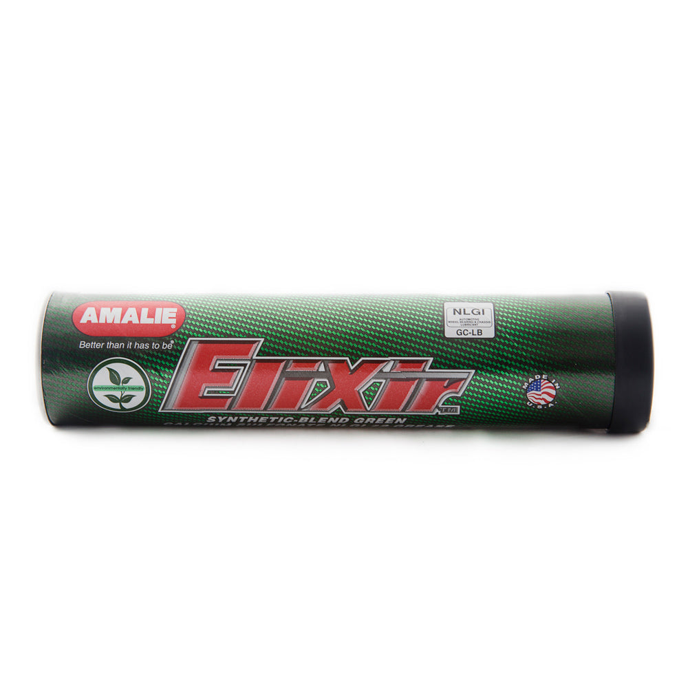 Amalie AMA68342-94-10 Elixir HP Semi-Synthetic Grease, 15 oz Cartridge, Set of 10