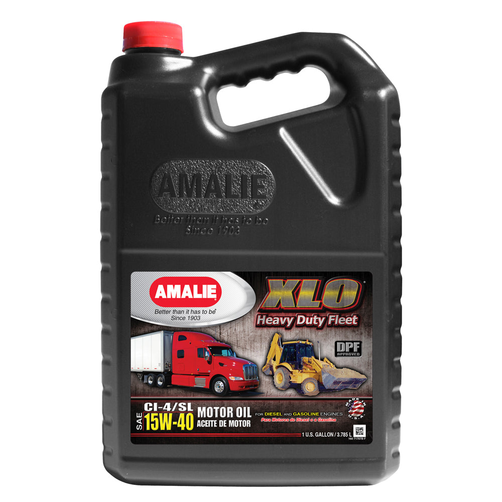 Amalie XLO Heavy Duty Fleet Oil 15W-40 Conventional 1-Gallon Jug