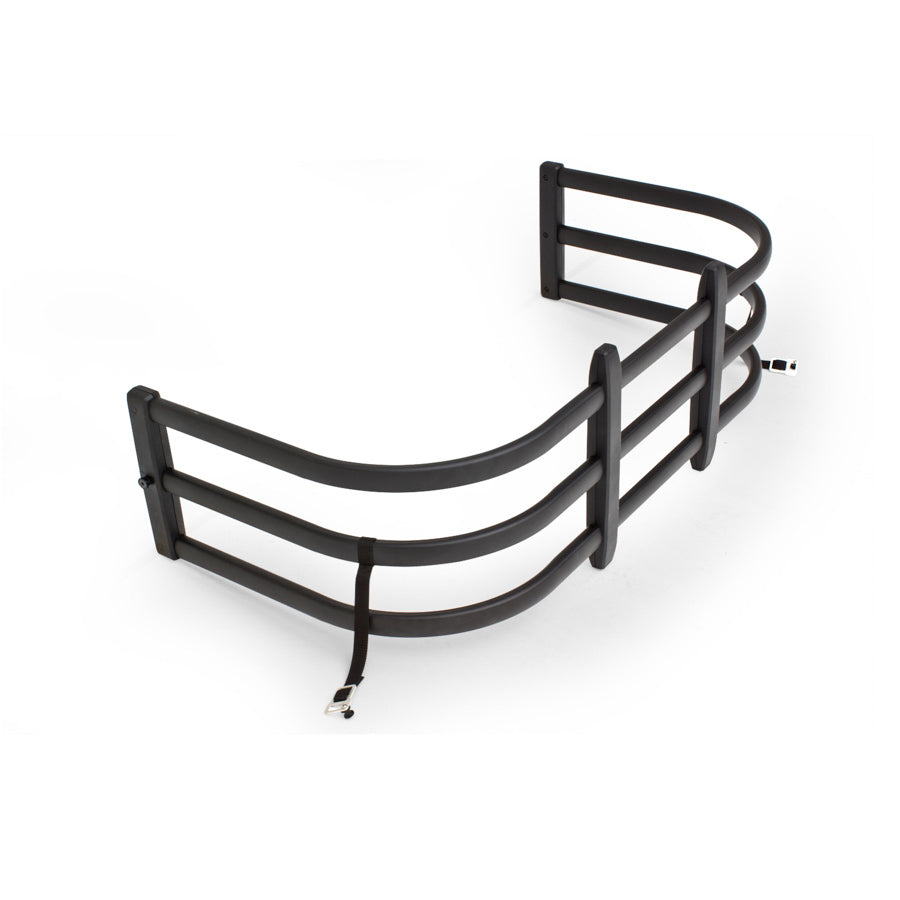 AMP Research Bedxtender HD Max Bed Mounted Bed Extender for Fullsize Trucks, Aluminum Black Powder Coat