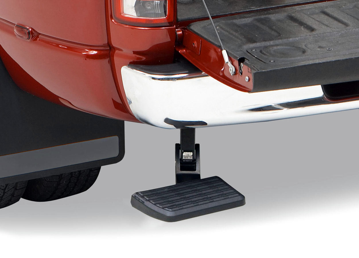 AMP Research BedStep Bumper Mount Step for Dodge Ram 1500 and 2500 (2009-2019) - Plastic Black