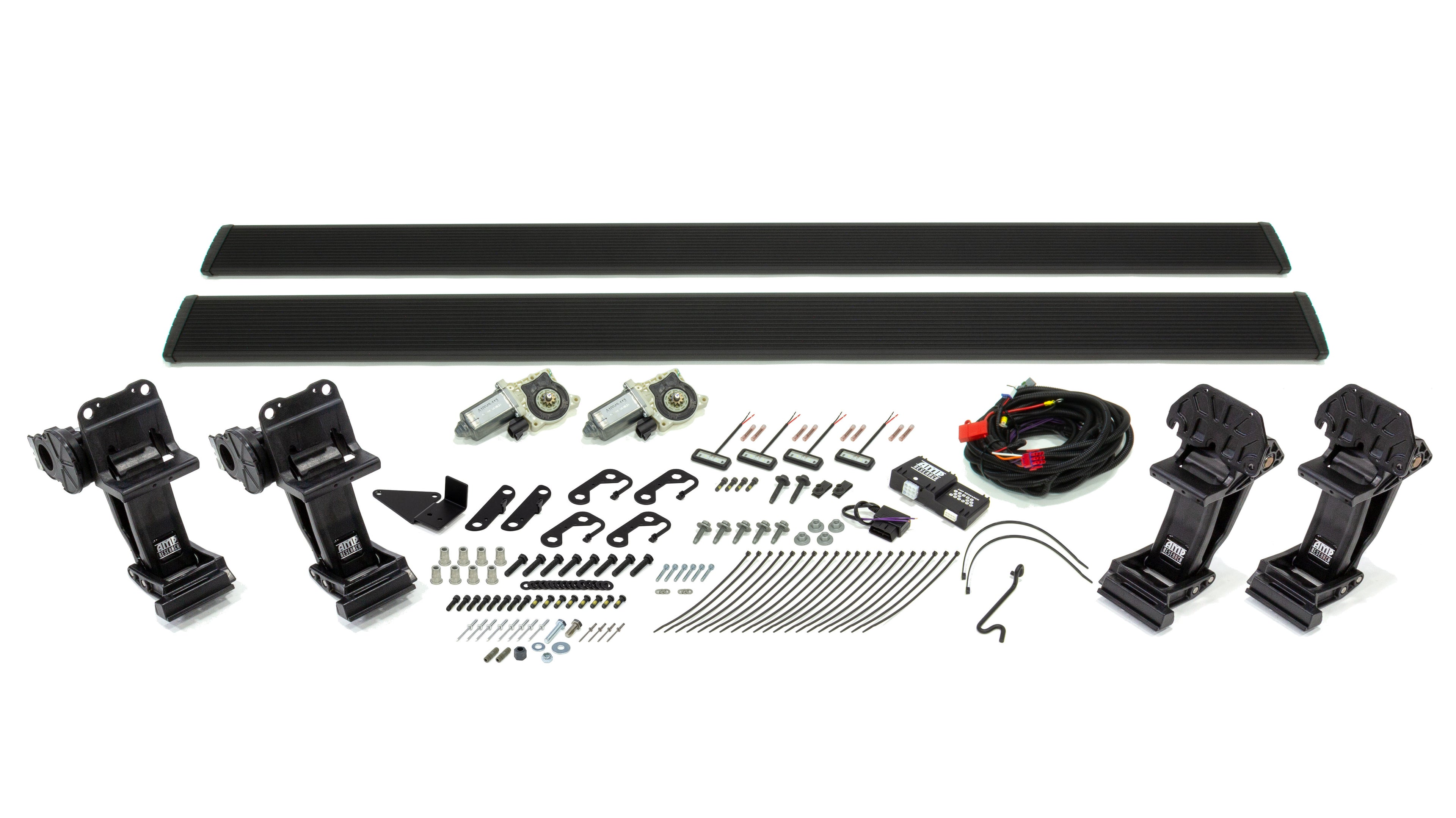 AMP Research PowerStep 76138-01A Power-Deploying Step Bars for Dodge Ram Fullsize Trucks 2013-2015 with Mount Kit
