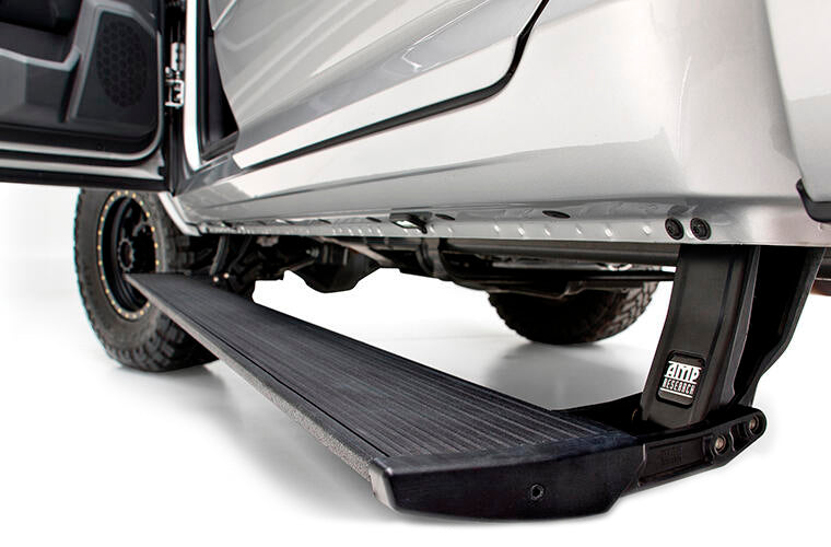 AMP Research PowerStep 76255-01A Power-Deploying Running Boards for Chevrolet Silverado 1500 Crew Cab