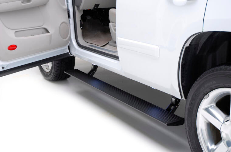 AMP Research PowerStep 76327-01A Power-Deploying Side Step Bars for Chevrolet Tahoe 2021-2022