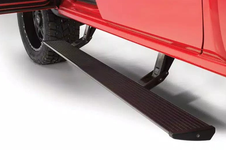 AMP Research PowerStep Vision 96240-01A Fullsize Crew Cab Step Bars for Dodge Ram 1500 2019-2024 Black Anodized Aluminum