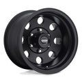 American Racing Wheels AR1725866B Baja 15x8 Satin Black Wheel with 5.29 Inch Backspace and 5x4.50 Bolt Pattern