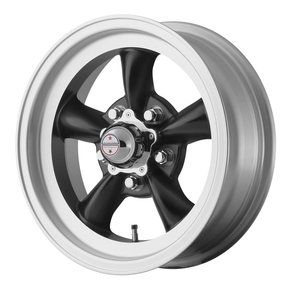 American Racing Wheels VN1055861B Torq Thrust D 15x8.5 Inch Satin Black Aluminum Wheel with Machined Lip and 5x150.65mm Bolt Pattern