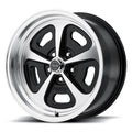 American Racing Wheels VN50177012500 17x7 Mono Cast Wheel with Machined Lip and Black Finish