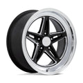 American Racing Wheels VN514BE18103400 18x10 Groove Wheel with 5x4.75 Bolt Pattern and Machined Lip