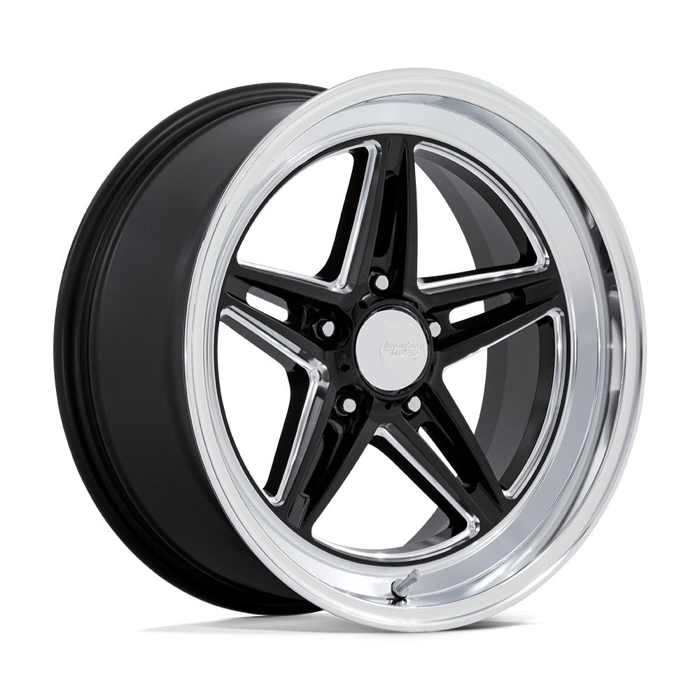 American Racing Wheels VN514BE18703400 Groove Wheel 18x7 Inches with 4.75 Inch Bolt Pattern and Machined Lip