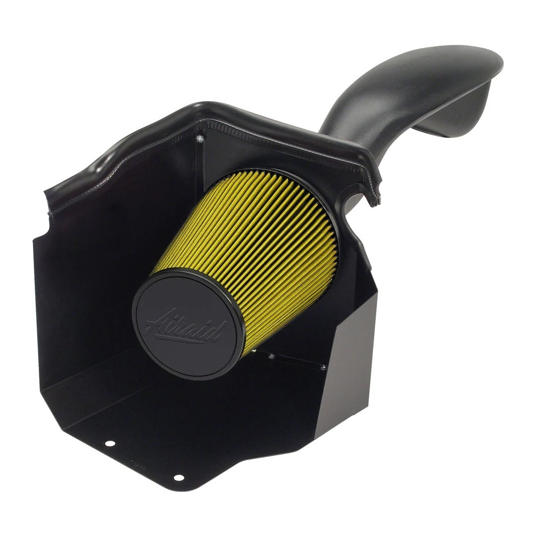 AIRAID Intake Systems AIR-204-145 Performance Air Intake System for GM LS-Series Engines, Reusable Oiled Filter, Black Plastic