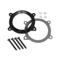 AIRAID Intake Systems AIR-250-634 Throttle Body Spacer for GM LS-Series Engines, 1 Inch Thick, Aluminum, Black Anodized, Fits Chevrolet Camaro 2010-2014