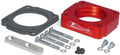 AIRAID Intake Systems AIR-400-524 Throttle Body Spacer for Ford Mustang 4.6L, 1 Inch Thick, Red Anodized Aluminum