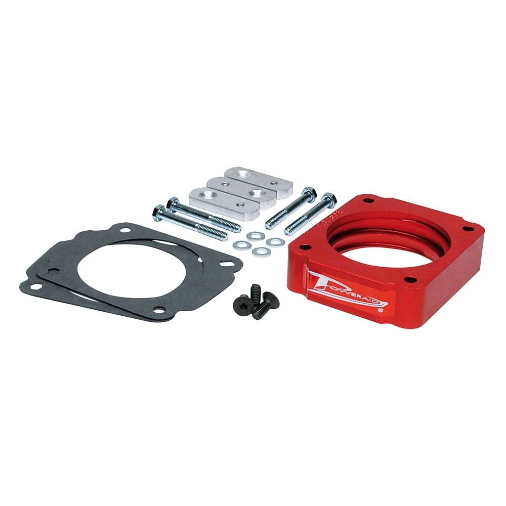 AIRAID Intake Systems AIR-400-591 Throttle Body Spacer for Ford 5.4L V8 Engines, 1 Inch Thick Aluminum with Gasket and Hardware