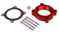 AIRAID Intake Systems AIR-400-633 Throttle Body Spacer for Ford F-150 4.6L, 1 Inch Thick, Red Anodized Aluminum