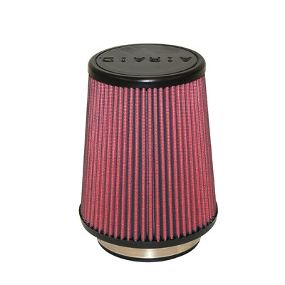AIRAID Intake Systems AIR-700-458 Universal High-Flow Air Filter with Clamp-On Conical Design