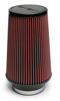 AIRAID Intake Systems AIR-701-470 Universal Air Filter with Dryflow Technology, 6 Inch Base, 4.625 Inch Top Diameter, 9 Inch Height, 4 Inch Flange, Red Synthetic Material