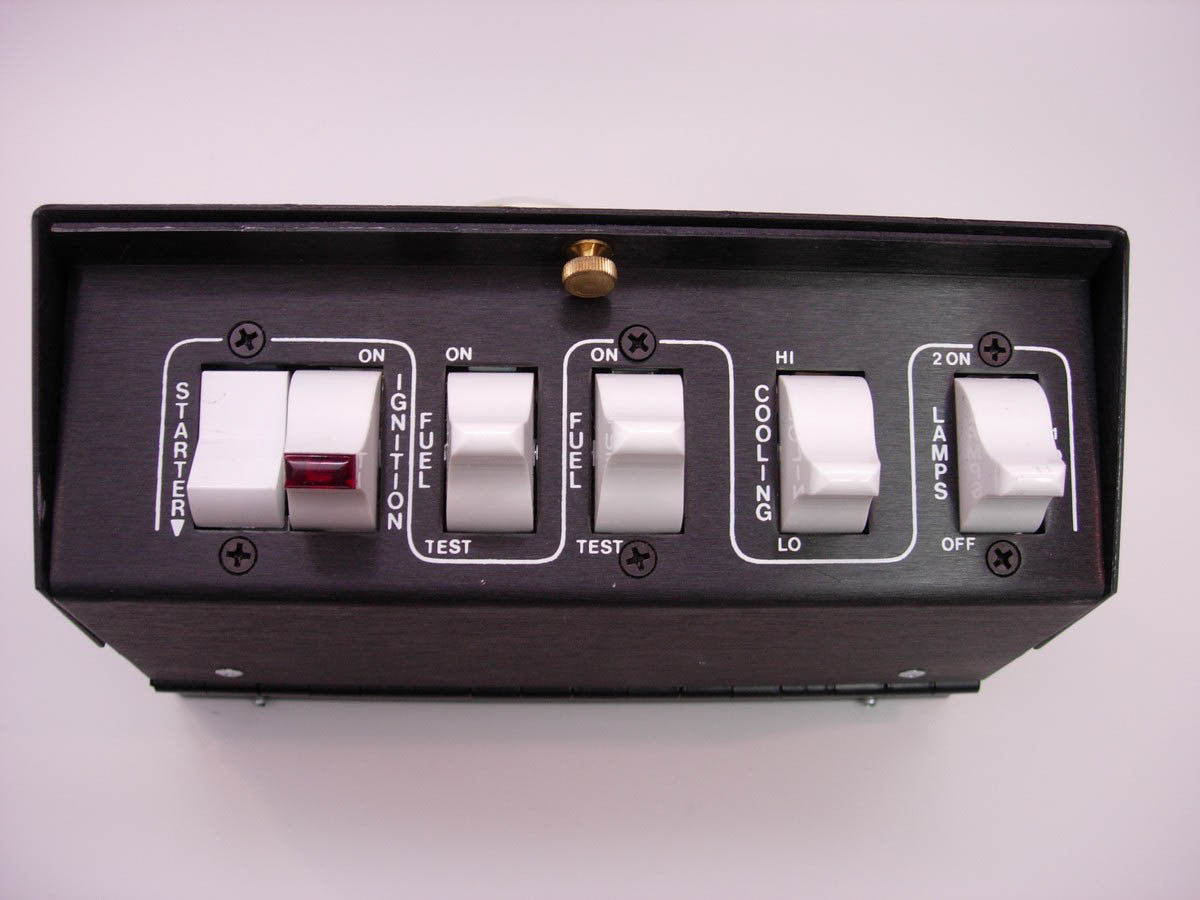 Auto Rod Controls ARC3700 Overhead Pro-Stock Control Module with 8 Switches and Fused Power