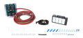 Auto Rod Controls 4003D Switch Panel with Four Flat Switches, Carbon Fiber Finish, Dash Mount, Fused, Indicator Lights, Relay Board and Wiring Included