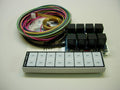 Auto Rod Controls 8000D In-Dash Control Module with Eight Switches and Wiring Kit