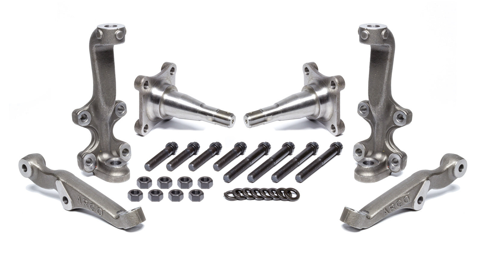 ARGO Manufacturing ARGRP929 Spindle Kit for AMC Pacer 1975-1980, Stock Height, 7 Degree, Driver and Passenger Side