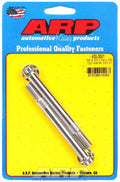 ARP 430-3501 Stainless Steel Starter Bolt Kit with 12-Point Head, Standard Length, 3.7 Inches, Polished Finish