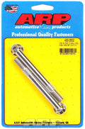 ARP 430-3502 Stainless Steel Starter Bolt Kit with Hex Head, 3.7 Inches Long, Polished Finish