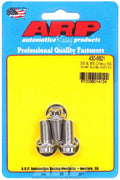 ARP 430-6801 Chevy S/S Lower Pulley Bolt Kit with 3/8-24 Thread and 0.75 Inch Length