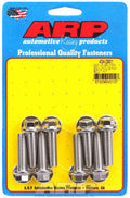 ARP Bellhousing Bolt Kit 434-0901 for GM LS-Series Engines, 10mm x 1.50 Thread, 1.375 Inch Length, Stainless Steel, Polished Finish