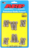 ARP 434-2301 Stainless Steel Coil Bracket Bolt Kit for GM LS-Series Engines, 12-Point Head, Polished Finish