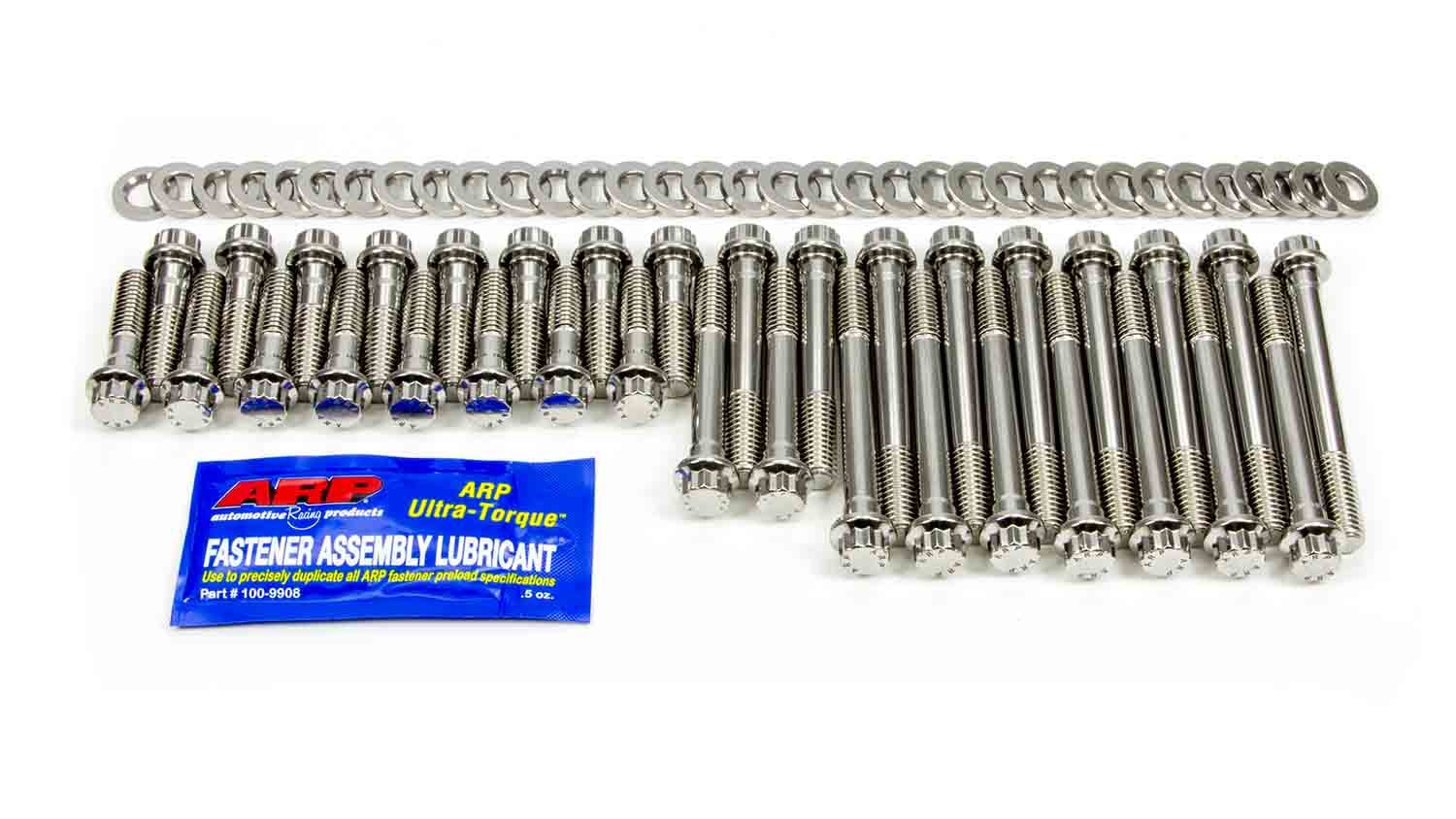 ARP SBC S/S Head Bolt Kit 12 Point for Small Block Chevy Engines