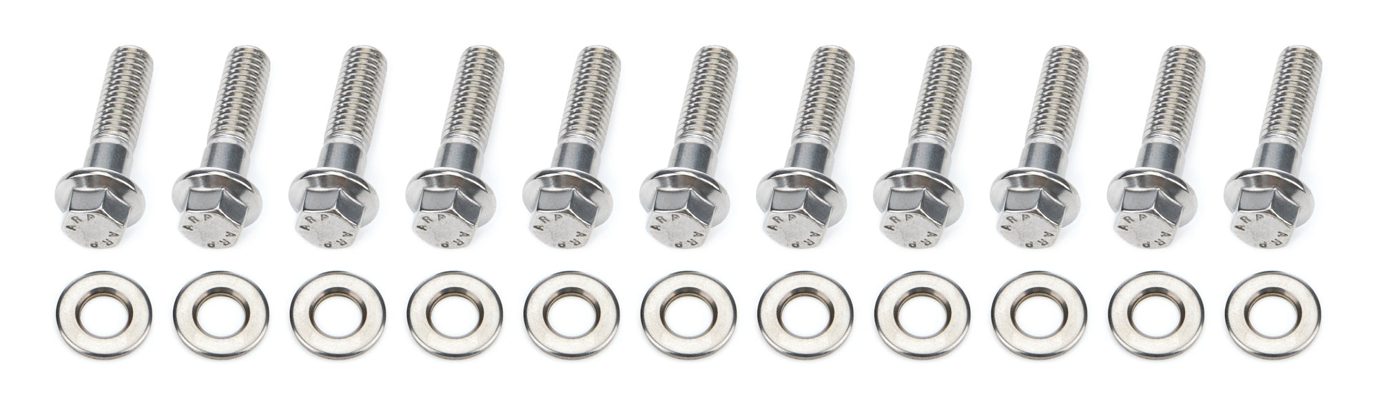 ARP 434-8001 Stainless Steel Valley Cover Bolt Kit for GM LS-Series Engines, Polished Finish, 11-Piece Set