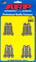 ARP Valve Cover Bolt Kit 440-7502 for Mopar Gen III Hemi, 8 mm x 1.00 Thread, 30 mm Length, Stainless Steel with Hex Heads, Polished Finish