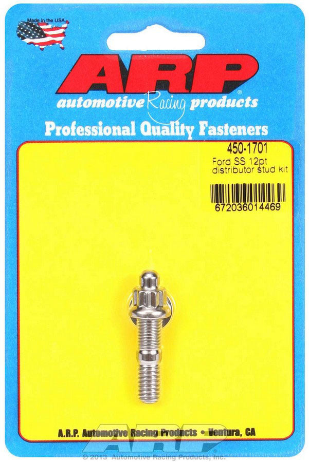 ARP Ford S/S Distributor Stud Kit 12 Point Stainless Steel