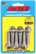 ARP Bellhousing Bolt Kit for Small Block Ford with 7/16-14 Inch Thread and Stainless Steel Finish