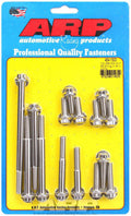 ARP 454-1503 Stainless Steel Timing Cover and Water Pump Bolt Kit for Small Block Ford