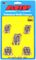 ARP SBF Oil Pan Bolt Kit for Small Block Ford, Stainless Steel, Polished Hex Head Fasteners