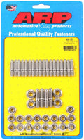 ARP Ford S/S Oil Pan Stud Kit with Hex Nuts for Small Block Ford Engines