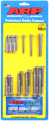 ARP 471-9501 Case Bolt Kit for Suzuki Hayabusa 1300, 12 Point Head, Stainless Steel, Natural Finish
